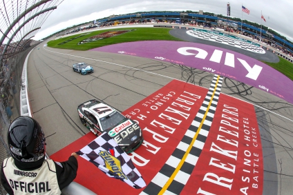 Chris Buescher takes second straight Cup win; RFK Racing returns to glory at Michigan Speedway