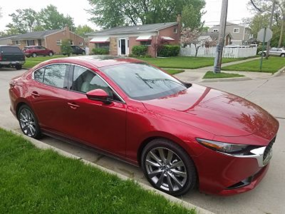 The Mazda3 stands out in its class with a distinctive design and responsive ride. 