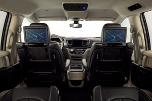 The Pacific hybrid is the only hybrid minivan on the market.