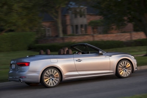 Audi of America earned several &#039;Best Value in America&#039; awards. Pictured is the 2019 Audi A5 Cabriolet.
