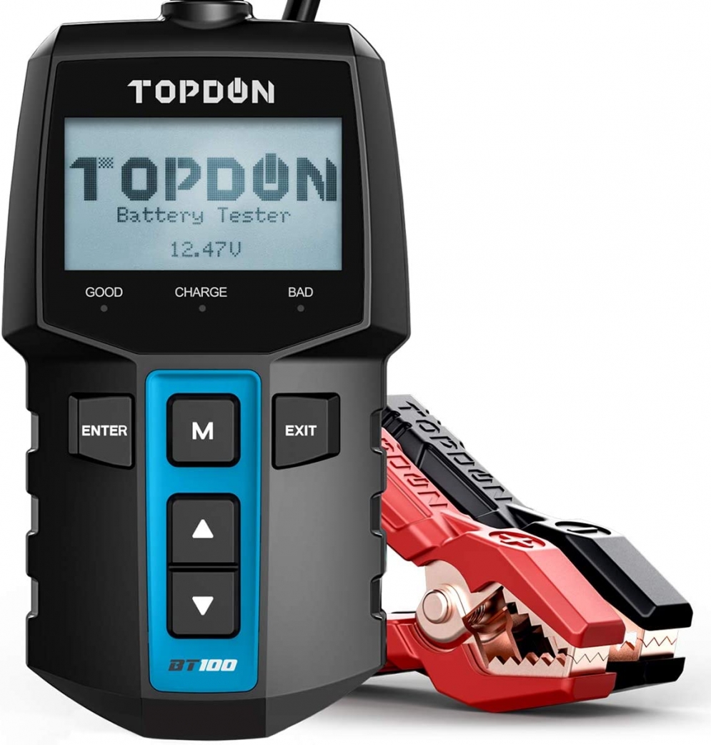 The Topdon BT100 is affordable and provides quick and accurate battery testing results.