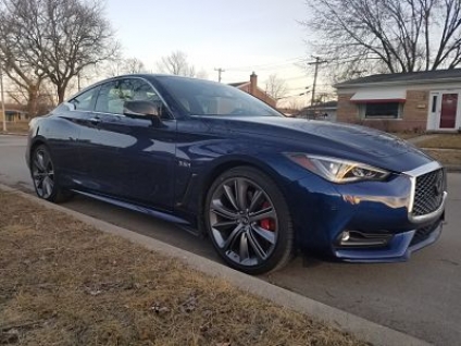 Blast off with the 2019 Infiniti Q60 Red Sport 400